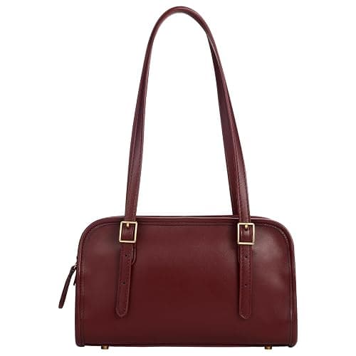 MINKARS Swing Zip Shoulder Bag with Cherry Bag Charm - Image 1