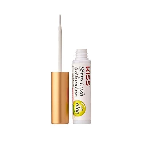 KISS Lash Adhesive, Lash Glue, 24hr Strip Eyelash Adhesive, Clear, Includes Lash Adhesive, Long Lasting Wear, Can Be Used with Strip Lashes and Lash Clusters thumbnail 4