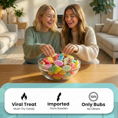 Swedish Candy, Gummy Candy, variety candy mix, Bubs sweets (1.2 lbs, Bubs) thumbnail 7