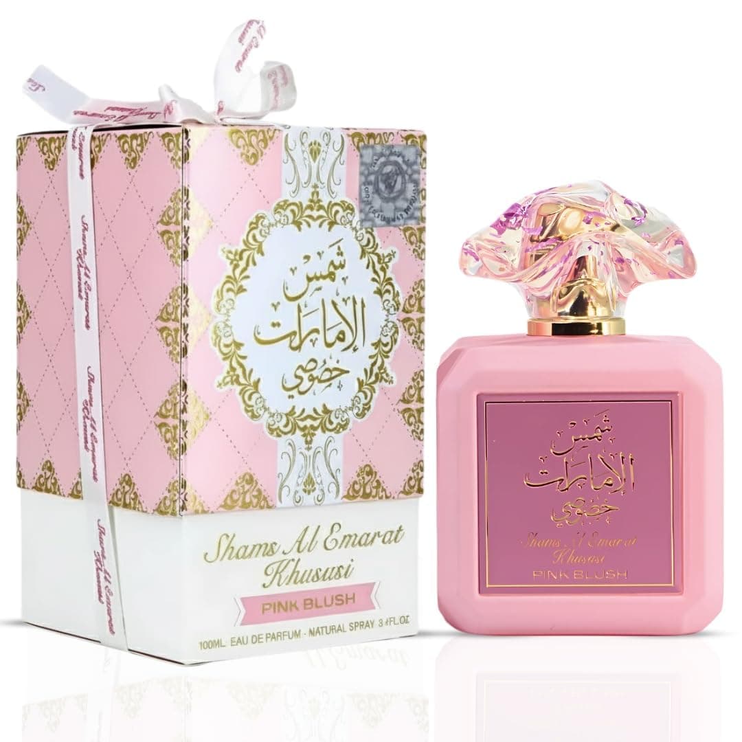 Ard al Zaafaran Pink Blush Shams Al Emarat Khususi, Perfume Marshmallow Blush Para Mulheres, Eau De Parfum - 100 Ml (3,4 Oz) Perfume Árabe Romântico E Doce - Uma Fragrância Cativante Embalada Em Um thumbnail 2