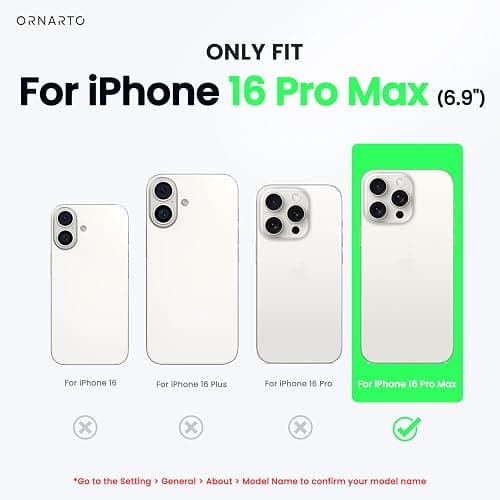 ORNARTO Compatible with iPhone 16 Pro Max Case 6.9", Slim Liquid Silicone 3 Layers Soft Gel Rubber Shockproof Protective Cover with Anti-Scratch Microfiber Lining-Matcha thumbnail 2
