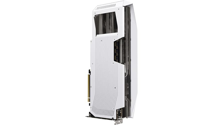 XFX Mercury AMD Radeon RX 9070XT OC Gaming White Edition with RGB 16GB GDDR6, HDMI 3xDP, AMD RDNA 4 RX-97TRGBBW9 thumbnail 3