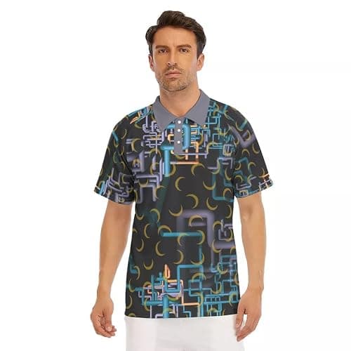 Swayzine Dan Flashes Shirt - Short Sleeve Polo - I Think You Should Leave - Image 1