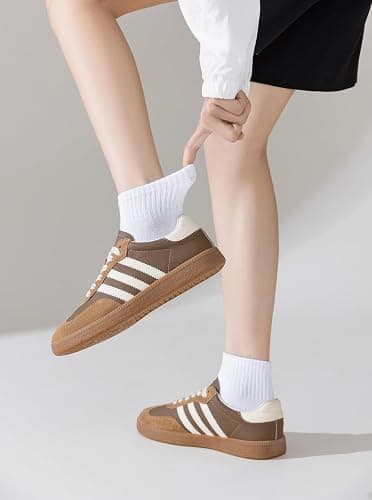 ACCFOD Womens Ankle Socks Thin Cotton Gym Athletic Mini Crew Socks 5 Pairs thumbnail 4