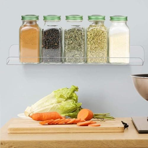 Weiai Clear Acrylic Shelf 15" Invisible Floating Wall Ledge Bookshelf, Kids Book Display Shelves Wall Mounted (15 Inch 3Pack) thumbnail 7