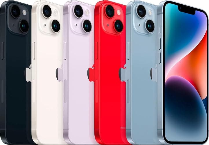 Apple iPhone 14, 128GB, Blue for AT&T (Renewed) thumbnail 6