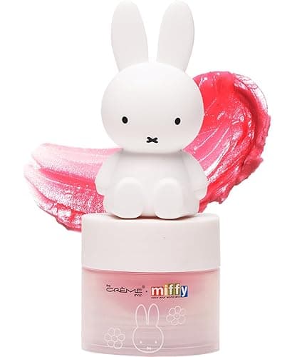 The Crème Shop Miffy Tinted Lip Balm with HA and Murumuru- Rare Rose - Image 1