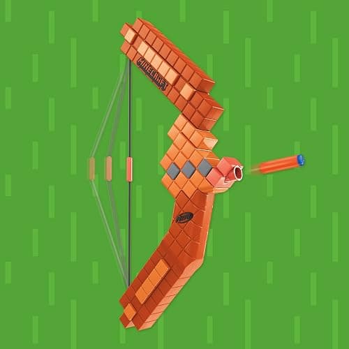 Nerf Minecraft Bow Dart Blaster, Pull-Back String Priming, 8 Nerf N1 Darts Compatible Only with Nerf N1 Dart Blasters, Ages 8+ thumbnail 7