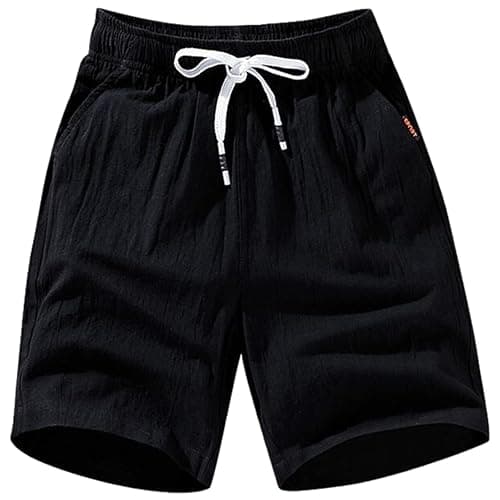 amropi Homme Lot de 3 Short Cargo à Taille Élastique Shorts Sport Pantalon Court avec Poche thumbnail 6
