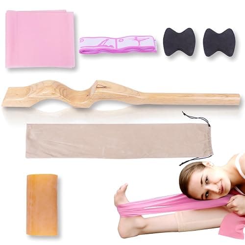 WodGod Professional Wooden Ballet Foot Stretcher Set - Arch Enhancer and Toe Strengthener for Ballet Dancers, Gymnasts, Yoga Practitioners with Portable Bag- Ideal Dance Accessories Gift - Image 1