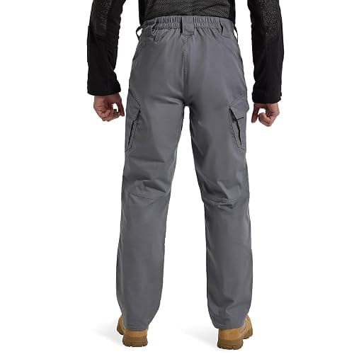 Hiwise Men's Ripstop Tactical Pants Water Resistant Stretch Cargo Pants Lightweight EDC Hiking Work Pants thumbnail 5