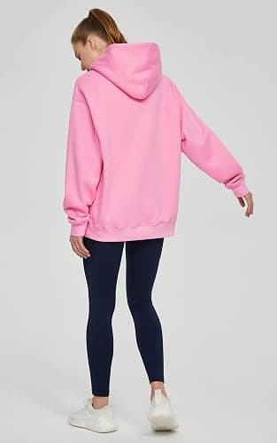 THE GYM PEOPLE Women's Oversized Hoodie Loose fit Soft Fleece Pullover Hooded Sweatshirt With Pockets thumbnail 4