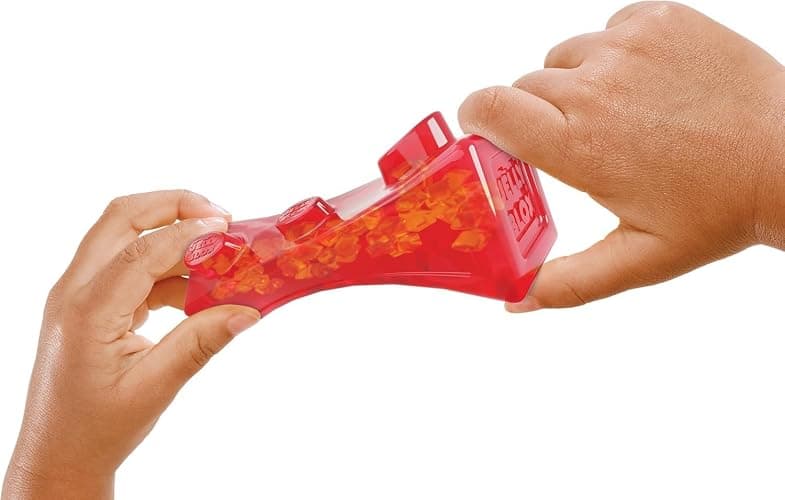JELLY BLOX- Boite de Rangement + 30 Blocs de Construction Tactiles - Jeu de Construction pour Enfants dès 2 Ans - Expérience Sensorielle avec Blocs Extensibles, Souples et Flexibles - Boite Ouverte thumbnail 6