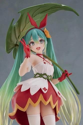 Taito Prize Hatsune Miku Wonderland PVC Hatsune Miku Thumbelina Statue 18cm thumbnail 8