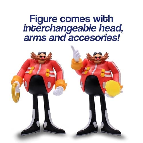 Just Toys LLC Sonic The Hedgehog Action Figures (Dr. Eggman S3) thumbnail 3