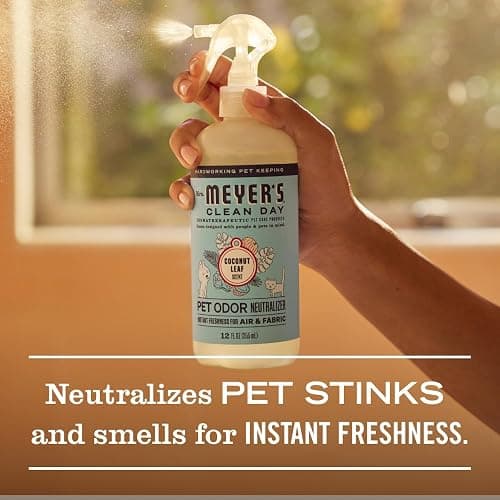 MRS. MEYER'S CLEAN DAY Pet Odor Neutralizer, Coconut Leaf Scent, 12oz thumbnail 4