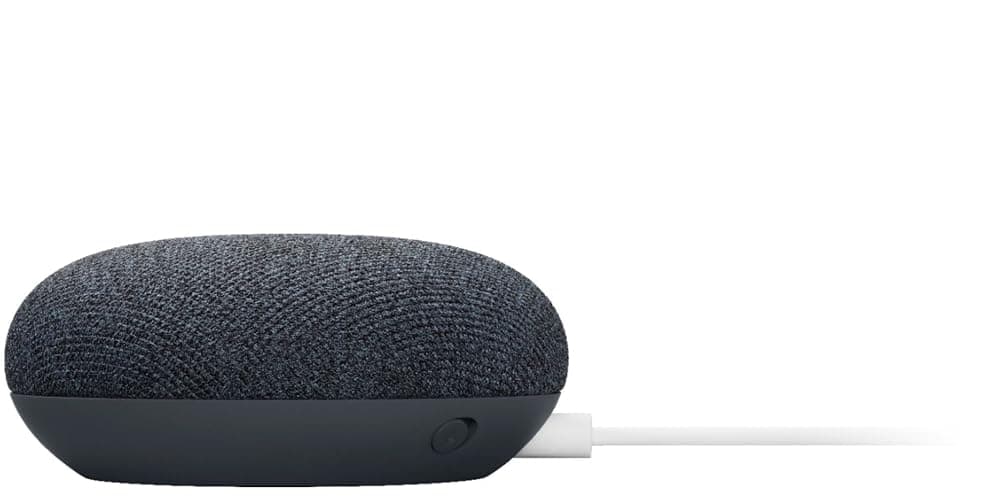 Google Nest Mini 2nd Generation Smart Speaker with Google Assistant - Charcoal thumbnail 4