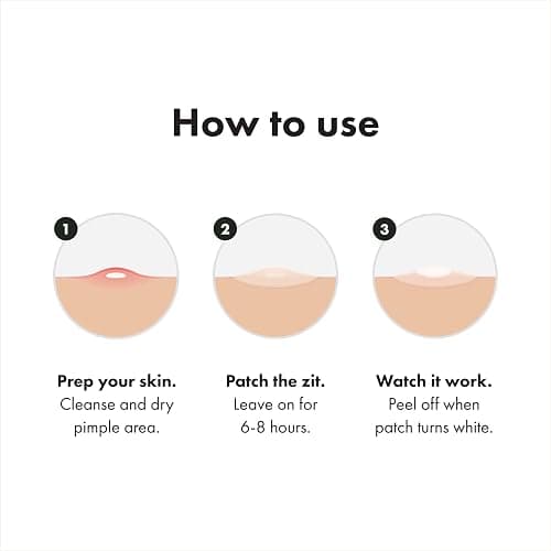 Mighty Patch™ Invisible+ Patch – The Barely-There Daytime Hydrocolloid Acne Pimple Patch for Covering Zits and Blemishes, Tapered Edges Designed to Blend Into Skin (72ct) thumbnail 4