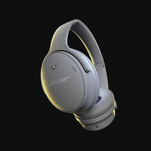 Bose QuietComfort Headphones - Wireless Bluetooth Headphones, Active Over Ear Noise Cancelling and Mic, USB-C Charging, Deep Bass, Up to 24 Hours of Playtime, Moonlight Grey - Limited Edition Color thumbnail 2