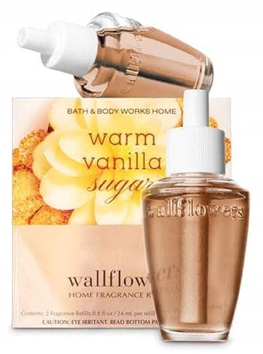 Warm Vanilla Sugar Wallflowers Fragrance Bulbs 2 pk - .8 oz each- by The White Barn Candle Co. - Image 1