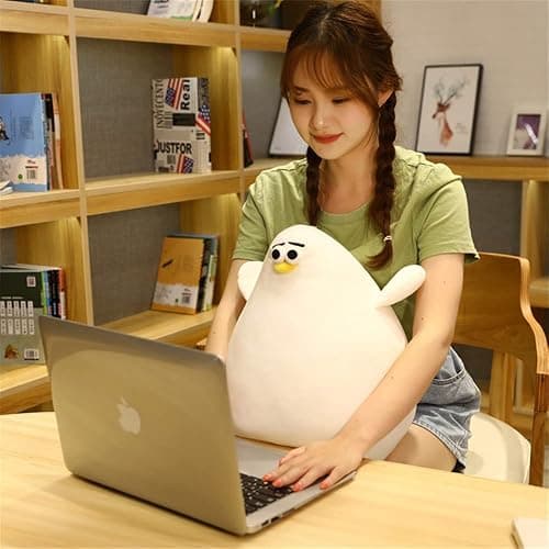 26/40cm Simulation Mother Hen Doll, Funny Fat Chicken Plush Toys, Cute Cartoon Chicken Pillow, Creative Gift (26.cm) thumbnail 5