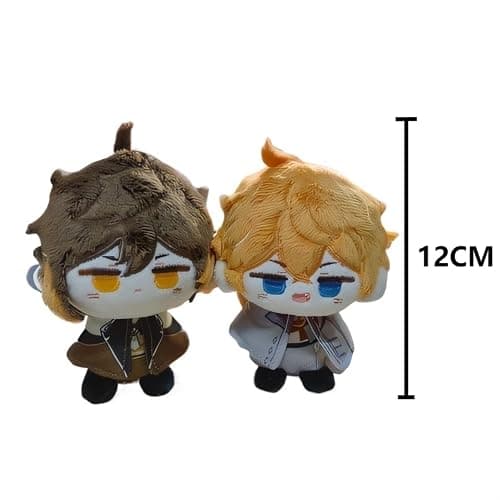 TOPLITHE Genshin Impact Kuscheltier, Anime Plüschtier Niedliche Weiche Stoffpuppe Schlüsselanhänger, Carcoon Figur Als Geschenk for Fans (Size : Arlecchino) thumbnail 3