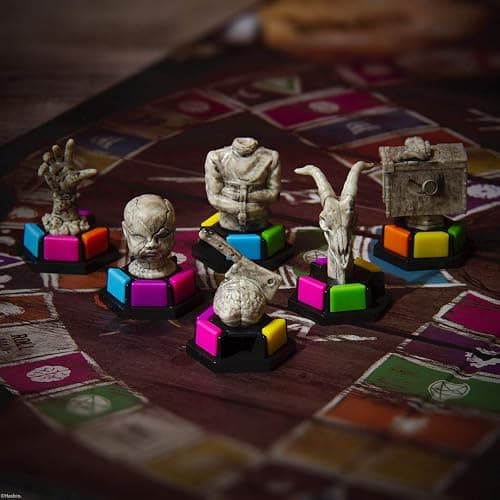 Trivial Pursuit Horror Ultimate Edition | Horror Trivia Game Featuring 1800 Questions from Classic Horror Films & Books | Collectible Trivia Board Game for Fans of Horror Movies thumbnail 9