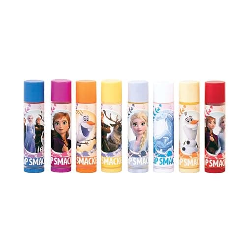 Lip Smacker Disney Frozen 2 Flavored Lip Balm Party Pack 8 Count, Clear, For Kids thumbnail 4