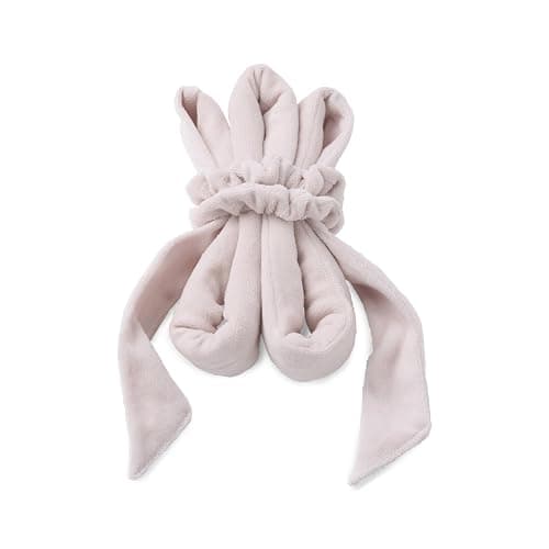 The Hair Edit Heatless Soft Ribbon Curl Set Heatless Curling Rod with 2 Velour Scrunchies for Overnight Curls, No Heat Hair Curler for Women, Damage Free Styling Tool For Long and Medium Hair 69"Long thumbnail 7