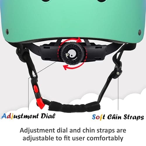 Kids Bike Helmet, Adjustable and Multi-Sport, from Toddler to Youth, 3 Sizes thumbnail 3