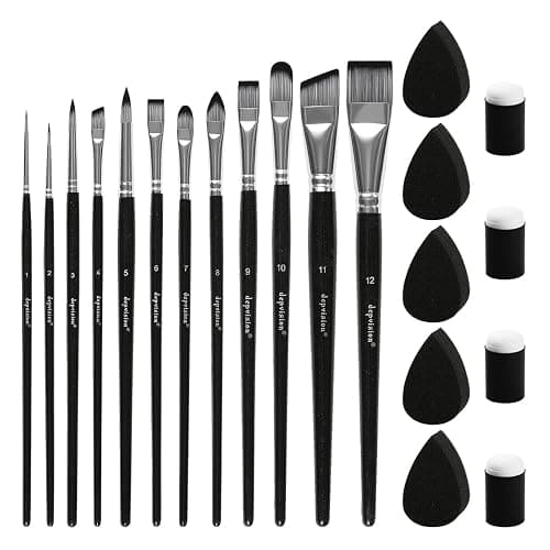 face paint brushes, sponges, etc - Image 1