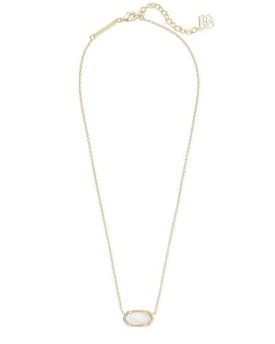 Kendra Scott Elisa Pendant Necklace for Women, Fashion Jewelry, 14k Gold-Plated thumbnail 2