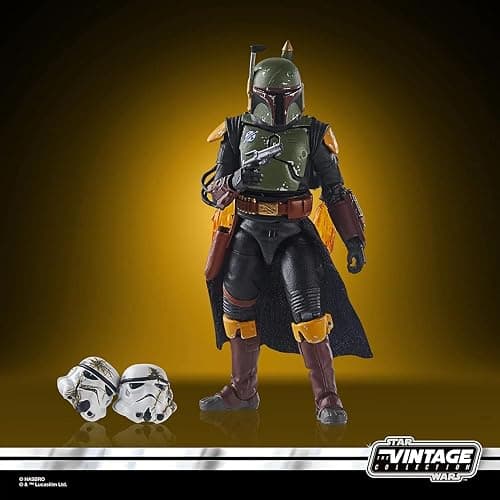 STAR WARS The Vintage Collection Boba Fett (Tatooine) Deluxe Action Figure, 3.75-Inch-Scale The Book of Boba Fett Toy for Kids thumbnail 5
