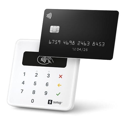SumUp Plus Card Reader, Bluetooth - NFC RFID Credit Card Reader for Smartphone - Image 1