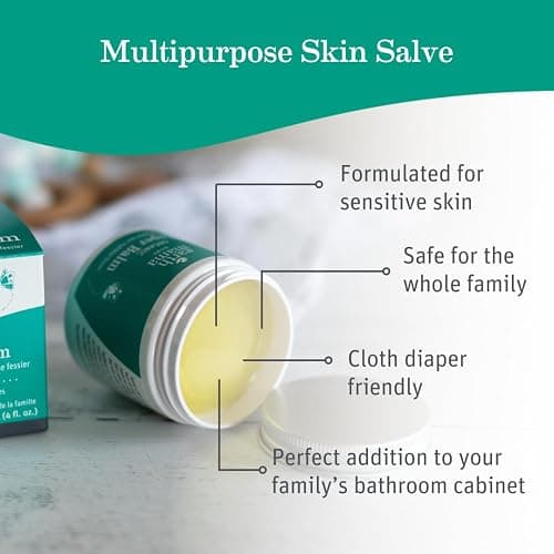 Earth Mama Organic Diaper Balm 2-Ounce | Diaper Cream for Baby | EWG Verified, Petroleum & Artificial Fragrance-Free with Calendula for Sensitive Skin (2-Pack) thumbnail 2