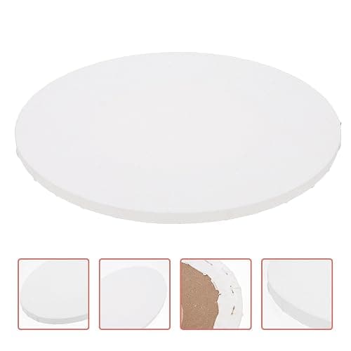 Oval Canvas Frame for Beginners and Artists, White Wood Cloth | Compact Lightweight Board, Stable for DIY Painting or Home Decoration, Easy to Carry and Store thumbnail 9