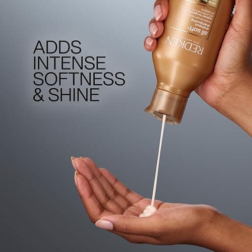 Redken All Soft Shampoo and Conditioner Set, For Dry/Brittle Hair, Hair Detangler, Provides Intense Softness and Shine, Enriched With Argan Oil thumbnail 6