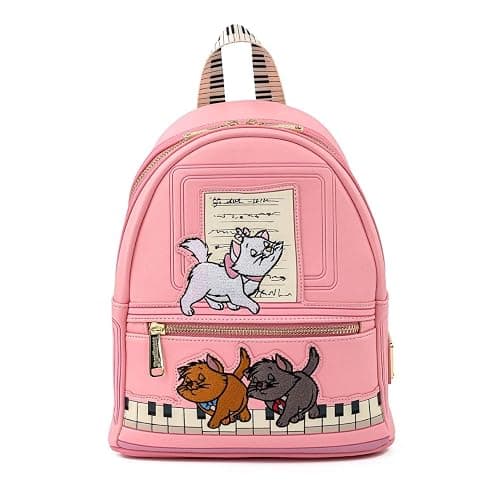 Loungefly Disney Aristocats Piano Kitties Womens Double Strap Shoulder Bag Purse - Image 1