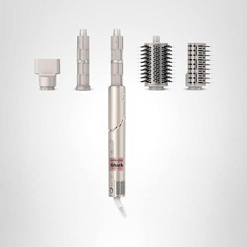 Shark HD430 FlexStyle Air Styling & Drying System, Powerful Hair Dryer Brush & Multi-Styler with Auto-Wrap Curlers, Paddle Brush, Oval Brush, Concentrator Attachment, Stone thumbnail 18