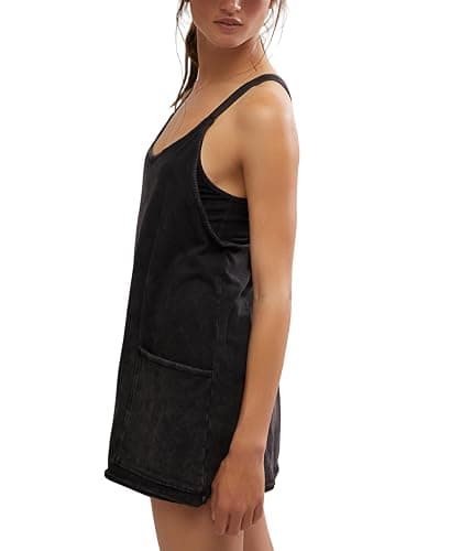 Free People Women's Hot Shot Mini Dress - Small - Black thumbnail 3