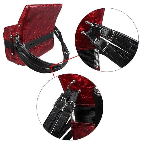BIBISTORE Accordion Straps Accordion Shoulder Harness&Belt Musical Instrument Accessories thumbnail 3