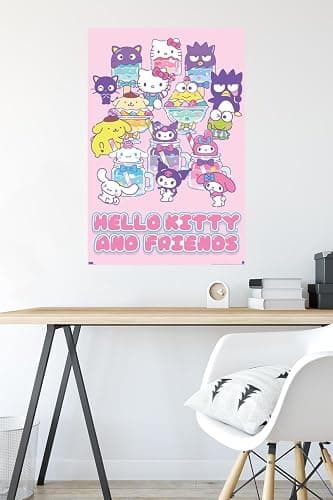 Hello Kitty and Friends: 24 Summer Fresh - Group Wall Poster, 34L" x 22.4W", Unframed Version thumbnail 4