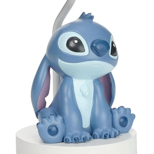Disney Stitch Hand-Painted 3D Sculpted Nursery Lamp and Shade thumbnail 6