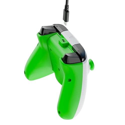 Turtle Beach Rematch Core Bianco/Verde - Gamepad cablato - Con licenza per Xbox Series XS, Xbox One e PC - Pulsanti audio, motori Rumble e grilletti a impulsi, cavo da 3 m thumbnail 3