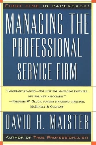 Managing The Professional Service Firm - Image 1