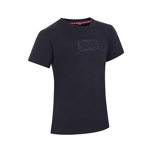 LeMieux Young Rider Union Jack T-Shirt - Navy Blue thumbnail 3