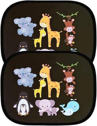 astarye Solar Protection Car SunShade Side Window Windscreen Roof Window for Children Adults Adsorption Electrostatic - Image 1
