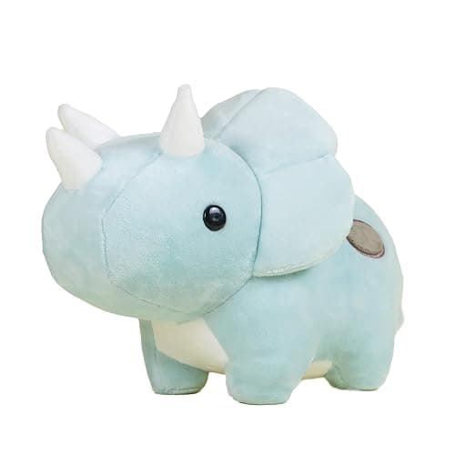 Bellzi Triceratops Cute Stuffed Animal Plush Toy - Adorable Soft Dinosaur Toy Plushies and Gifts - Perfect Present for Kids, Babies, Toddlers - Seri - Image 1