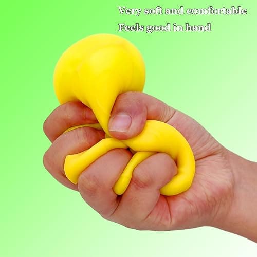 funnysquee 1 Pc Cheese Squishies Stress Relief Soft Novelty Toy Simulation Cheeses Food Squeeze Toy Birthday Gift (Cheese) thumbnail 4