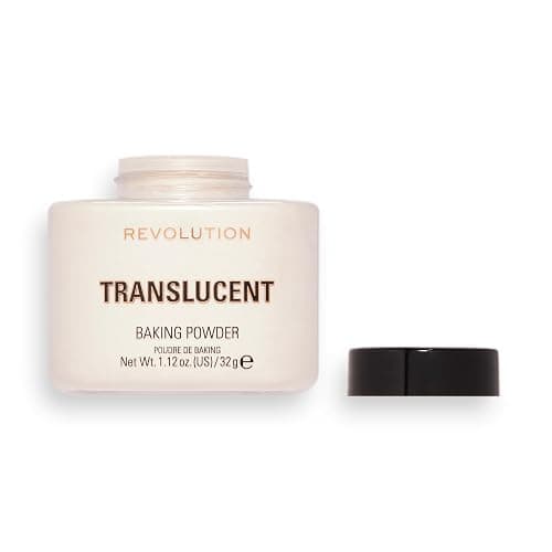 Revolution, Loose Baking Powder, Makeup Setting Powder, Long-Lasting Coverage, Mattifies & Reduces Shine, Translucent, 1.12 oz thumbnail 7